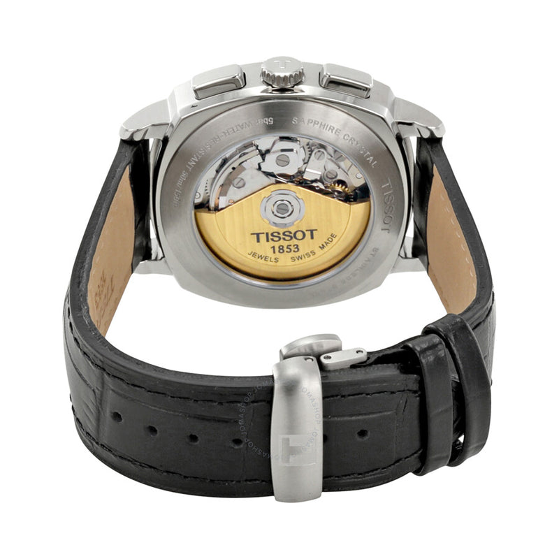 Tissot T-Lord Automatic Chronograph Black Dial Men's Watch T0595271605100 - The Watches Men & Co #3