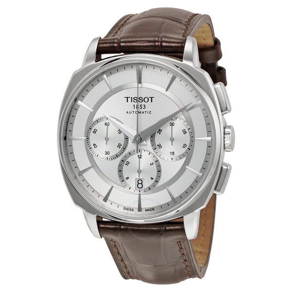 Tissot T-Lord Automatic Chronograph Silver Dial Men's Watch T0595271603100 - The Watches Men & Co