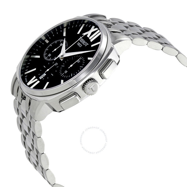Tissot T-Lord Chronograph Black Dial Men's Watch T0595271105800 - The Watches Men & Co #2
