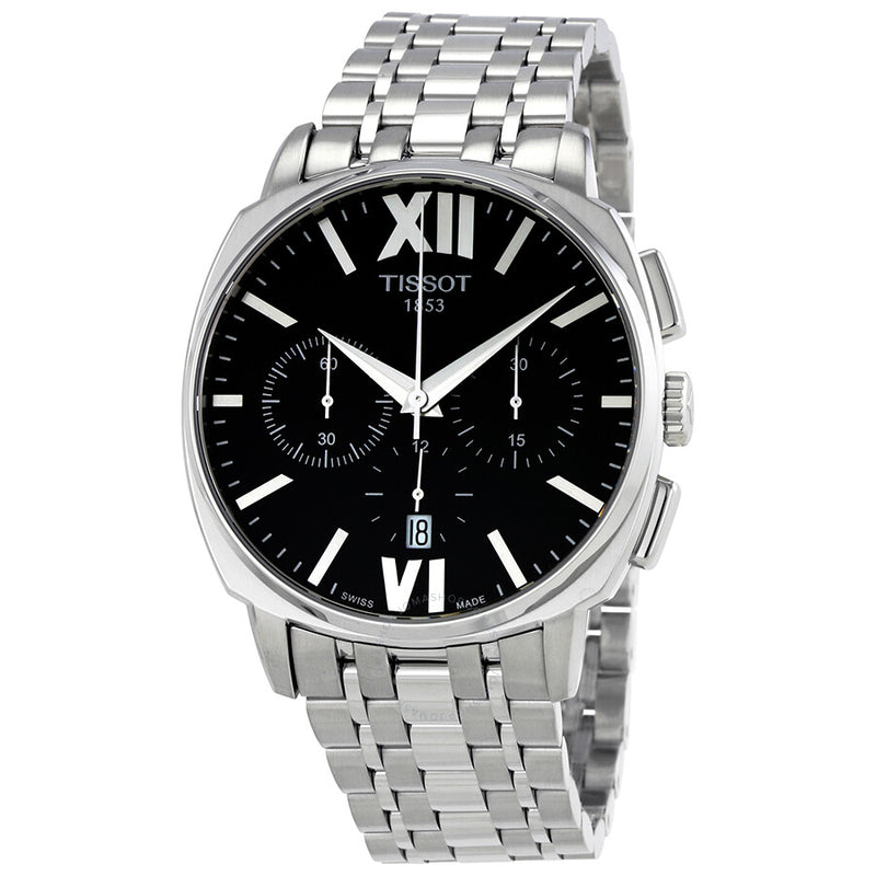Tissot T-Lord Chronograph Black Dial Men's Watch T0595271105800 - The Watches Men & Co