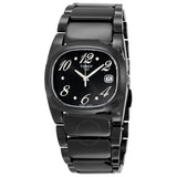 Tissot T Moments Black Dial Black PVD Ladies Watch T009.310.11.057.01 - The Watches Men & Co