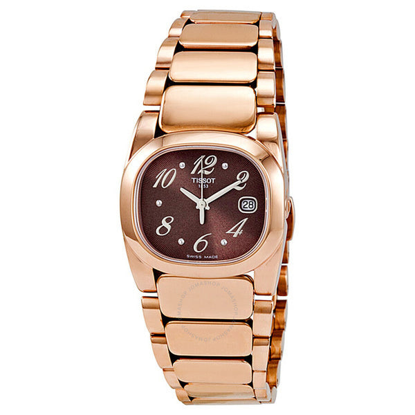 Tissot T-Moments Pink Gold PVD Ladies Watch T0091103329700 - The Watches Men & Co