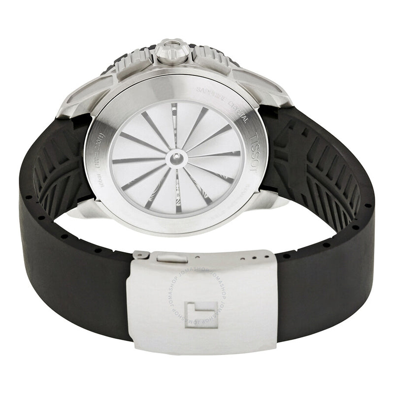 Tissot T-Navigator Automatic Chronograph Black Dial Men's Watch T0624271705701 - The Watches Men & Co #3