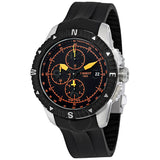 Tissot T-Navigator Automatic Chronograph Black Dial Men's Watch T0624271705701 - The Watches Men & Co