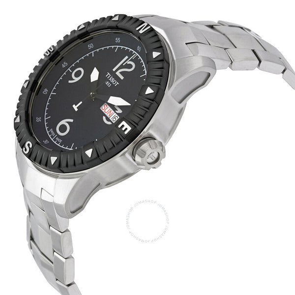 Tissot T-Navigator Automatic Black Dial Men's Watch T0624301105700 - The Watches Men & Co #2