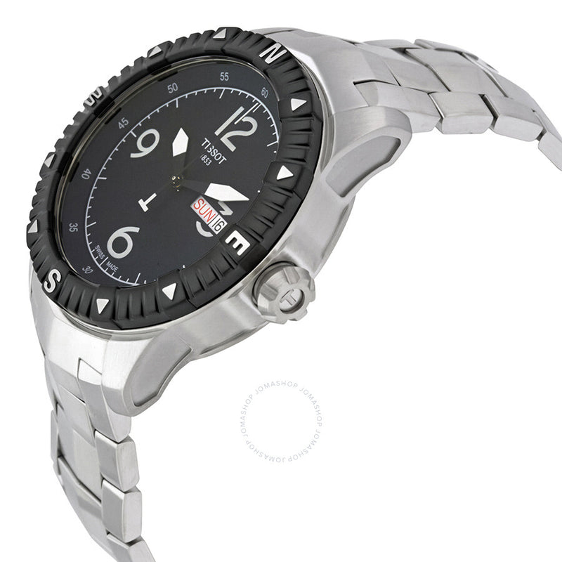 Tissot T-Navigator Automatic Black Dial Men's Watch T0624301105700 - The Watches Men & Co #2