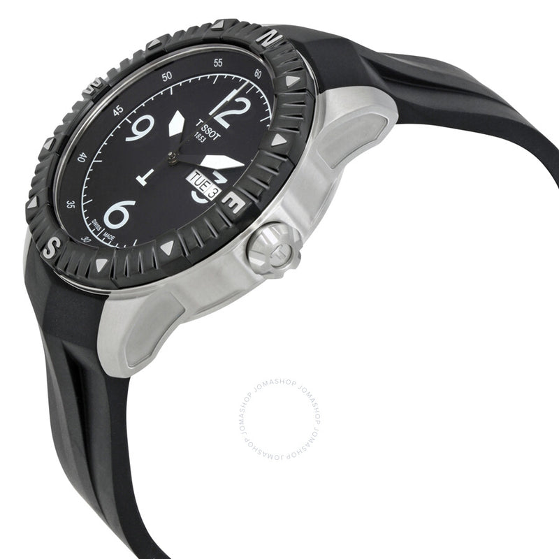 Tissot T-Navigator Automatic Black Dial Men's Watch T0624301705700 - The Watches Men & Co #2