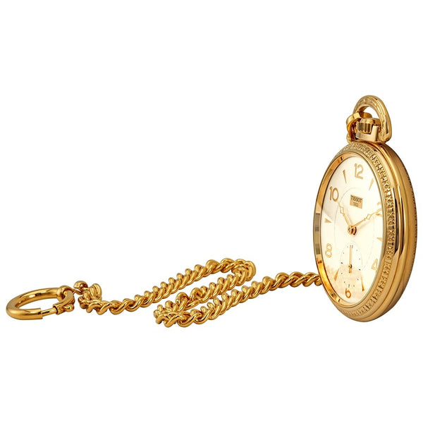 Tissot T-Pocket Lepine Mechanical Pocket Watch T82.4.407.34 - The Watches Men & Co #2