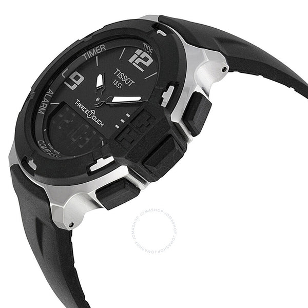 Tissot T-Race Analog Digital Black Rubber Men's Watch T0814201705701 - The Watches Men & Co #2