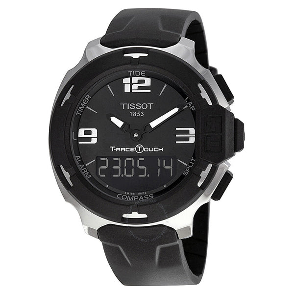Tissot T-Race Analog Digital Black Rubber Men's Watch T0814201705701 - The Watches Men & Co