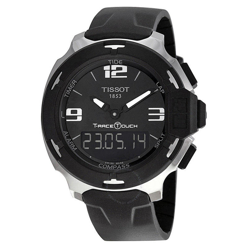 Tissot T-Race Analog Digital Black Rubber Men's Watch T0814201705701 - The Watches Men & Co