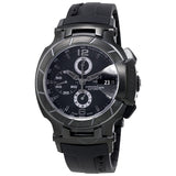 Tissot T-Race Black Dial Chronograph Automatic Black Rubber Men's Watch T048.427.37.057.00 - The Watches Men & Co