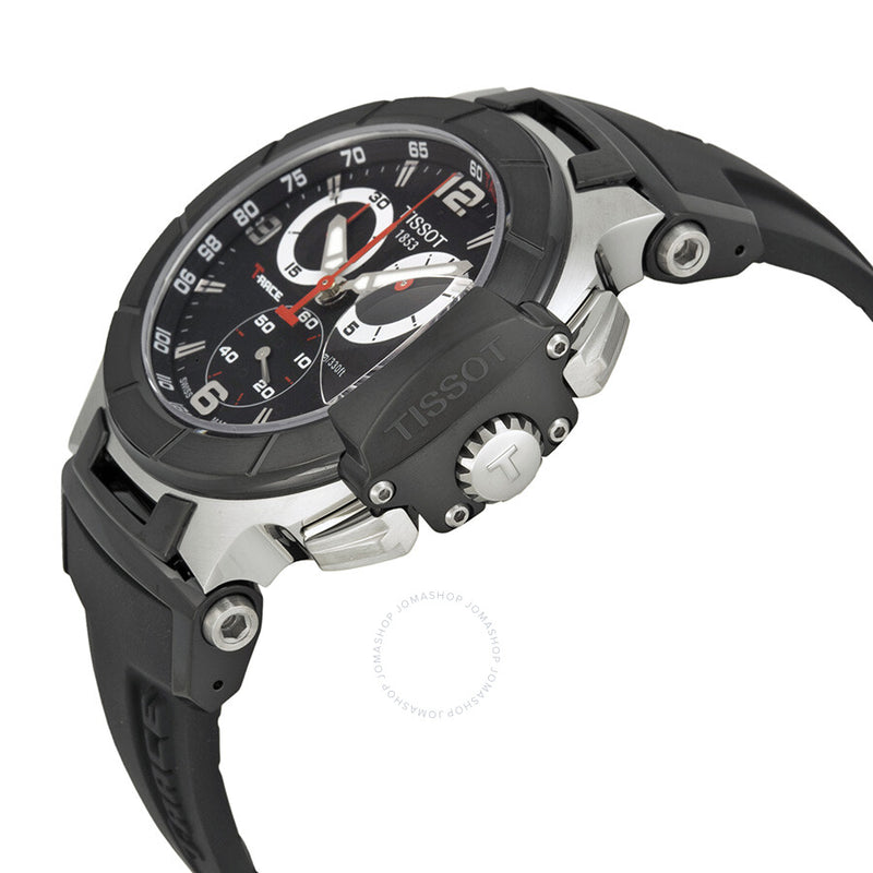 Tissot T-Race Black Dial Men's Watch T048.417.27.057.00 - The Watches Men & Co #2