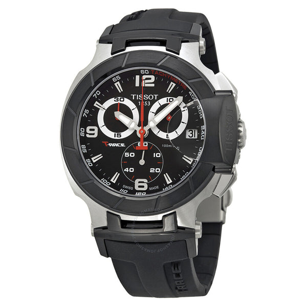 Tissot T-Race Black Dial Men's Watch T048.417.27.057.00 - The Watches Men & Co