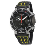 Tissot T-Race Chronograph Black Dial Black Rubber Men's Watch T0484172705103 - The Watches Men & Co