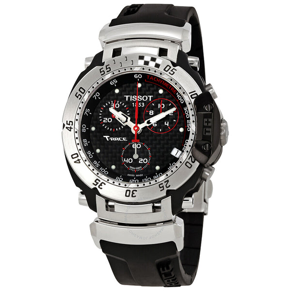 Tissot T-Race Chronograph Black Dial Men's Watch T027.417.17.201.06 - The Watches Men & Co #2