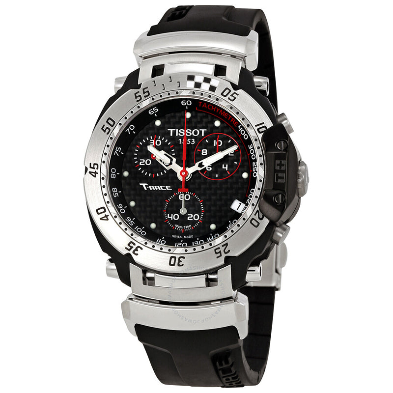 Tissot T-Race Chronograph Black Dial Men's Watch T027.417.17.201.06 - The Watches Men & Co #2