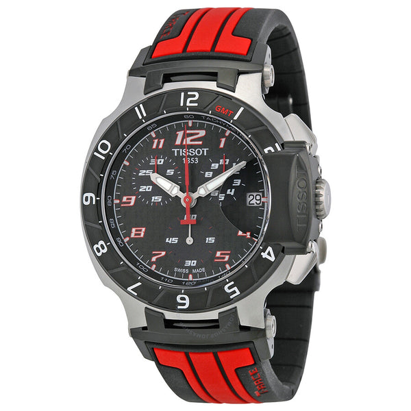 Tissot T Race  Chronograph Black Dial Men's Watch T0484172720701 - The Watches Men & Co