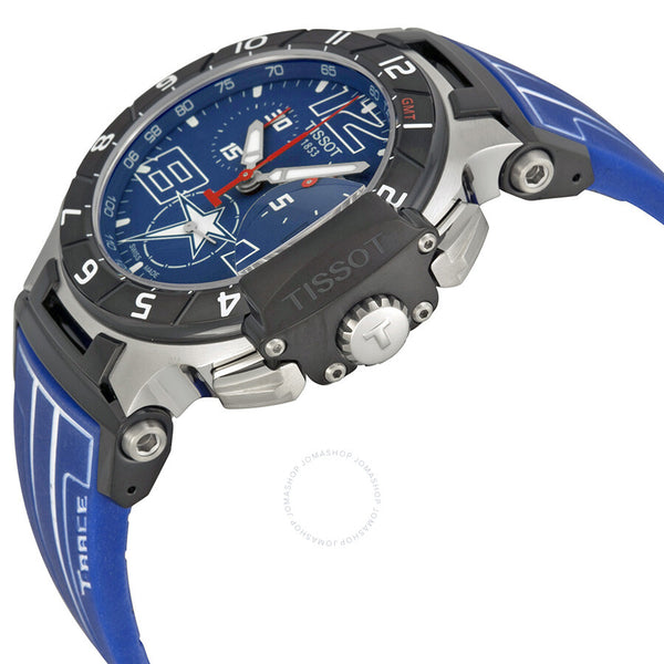 Tissot T Race  Chronograph Blue Dial Men's Watch T0484172704700 - The Watches Men & Co #2