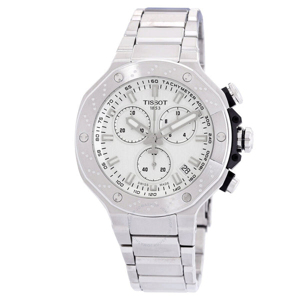 Tissot T-Race Chronograph Quartz Silver Dial Men's Watch T1414171103100 - The Watches Men & Co