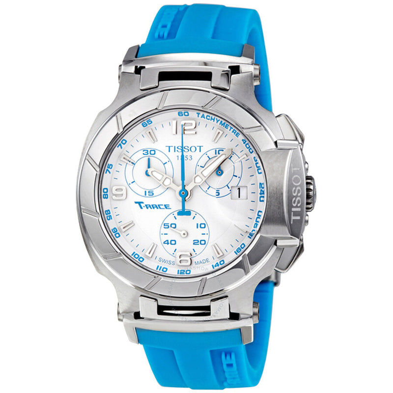 Tissot T Race Chronograph Sky Ladies Watch T0482171701702 - The Watches Men & Co