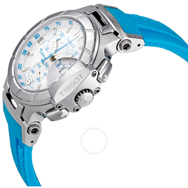 Tissot T Race Chronograph Sky Ladies Watch T0482171701702 - The Watches Men & Co #2