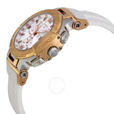 Tissot T-Race Chronograph White Dial Ladies Watch T0482172701700 - The Watches Men & Co #2