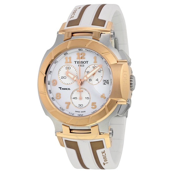 Tissot T-Race Chronograph White Dial Men's Watch T0484172701200 - The Watches Men & Co