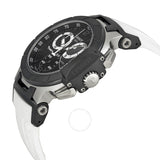 Tissot T Race Chronograph White Rubber Strap Men's Watch T0484172705705 - The Watches Men & Co #2