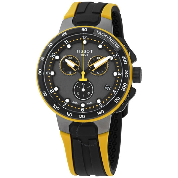 Tissot T-Race Cycling Tour De France 2019 Chronograph Grey Dial Men's Watch T111.417.37.057.00 - The Watches Men & Co