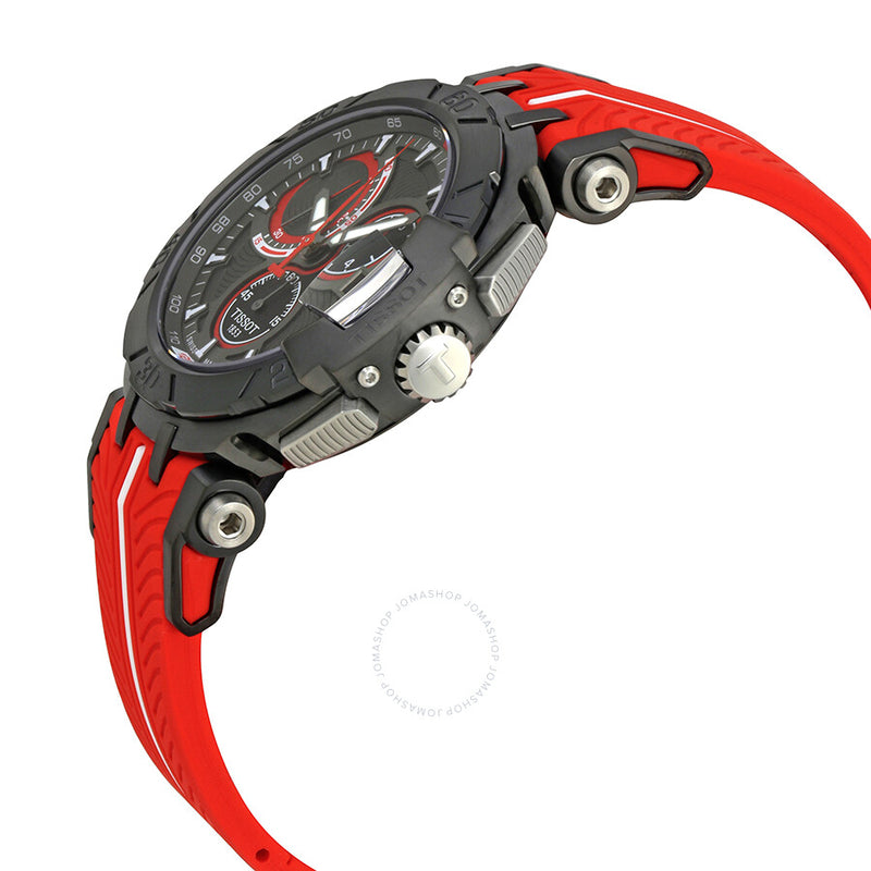 Tissot T-Race Jorge Lorenzo Anthracite Dial Men's Watch T092.417.37.061.02 - The Watches Men & Co #2