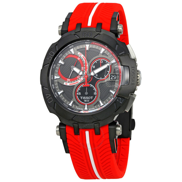 Tissot T-Race Jorge Lorenzo Anthracite Dial Men's Watch T092.417.37.061.02 - The Watches Men & Co