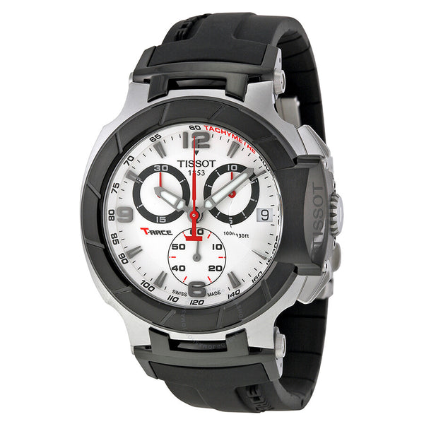 Tissot T-Race White Dial Steel Case Men's Watch T048.417.27.037.00 - The Watches Men & Co