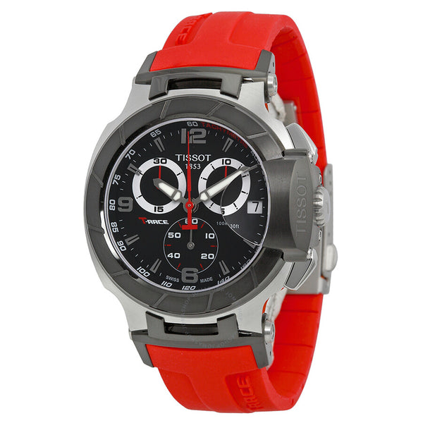 Tissot T-Race Chronograph Black Dial Men's Watch T048.417.27.057.01 - The Watches Men & Co