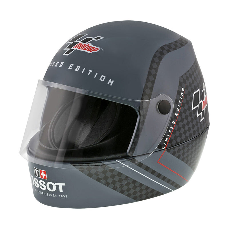 Tissot T-Race Motogp Chronograph Automatic Grey Dial Black and Red Rubber Men's Watch T0484272706100 - The Watches Men & Co #4