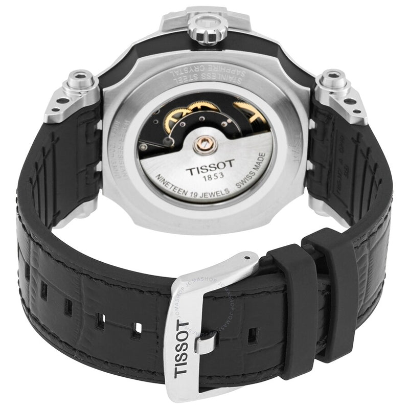 Tissot T-Race Swissmatic Automatic Black Dial Watch T115.407.17.051.00 - The Watches Men & Co #3