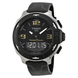 Tissot T-Race Touch Analog Digital Dial Black Synthetic Strap Men's Watch T0814201705700 - The Watches Men & Co