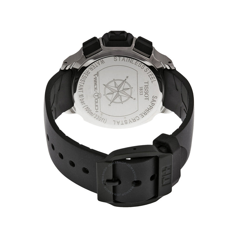 Tissot T-Race Touch Analog Digital Dial Black Synthetic Strap Men's Watch T0814201705700 - The Watches Men & Co #3