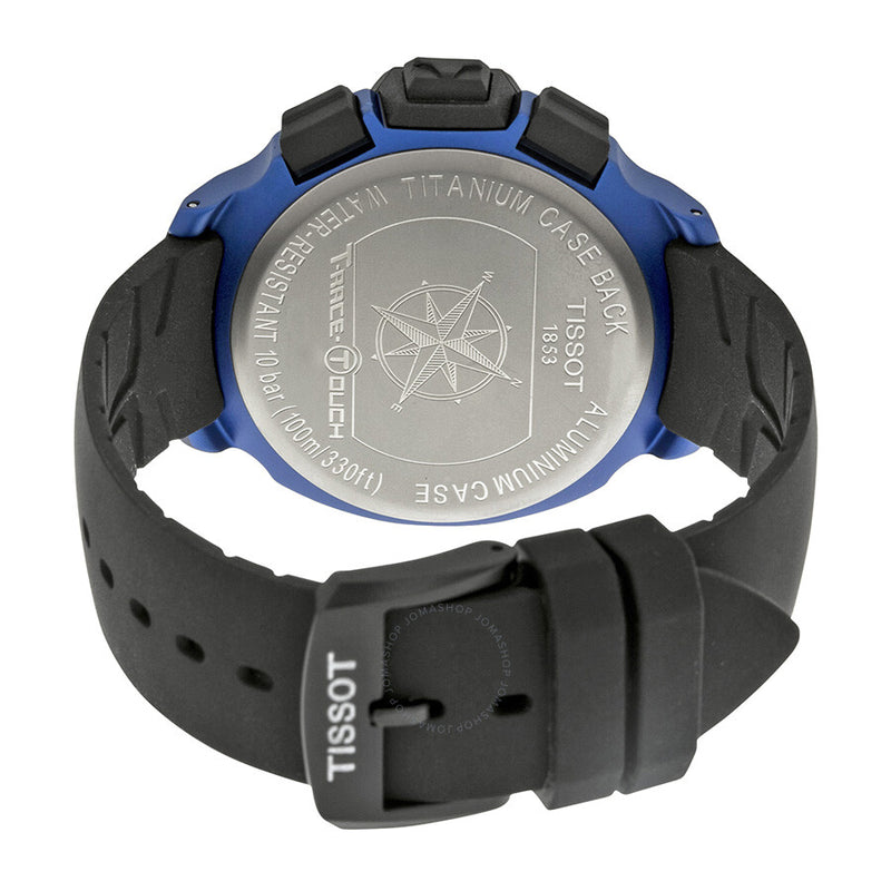 Tissot T-Race Touch Black Dial Black Rubber Men's Watch T0814209705700 - The Watches Men & Co #3