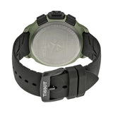 Tissot T-Race Touch Black Dial Black Rubber Men's Watch T0814209705701 - The Watches Men & Co #3