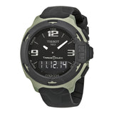 Tissot T-Race Touch Black Dial Black Rubber Men's Watch T0814209705701 - The Watches Men & Co