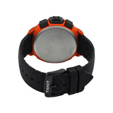 Tissot T-Race Touch Black Dial Orange Rubber Men's Watch T0814209705703 - The Watches Men & Co