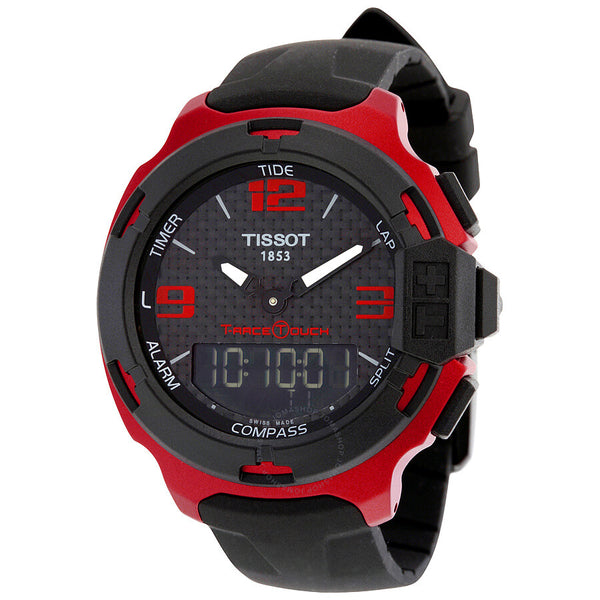 Tissot T-Race Touch Red Aluminium Men's Sports Watch T0814209720700 - The Watches Men & Co