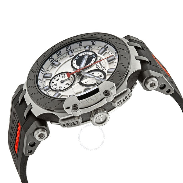 Tissot T-Race Chronograph Quartz White Dial Men's Watch T115.417.27.011.00 - The Watches Men & Co #2
