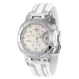Tissot T-Race White Mother of Pearl Dial Watch T0484171711600 - The Watches Men & Co