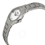Tissot T-Round Cream Dial Stainless Steel Ladies Watch T0960096111600 - The Watches Men & Co #2