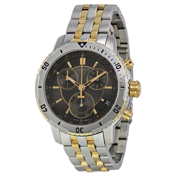 Tissot T-Sport PRS 200 Chronograph Black Dial Men's Watch T0674172205100 - The Watches Men & Co