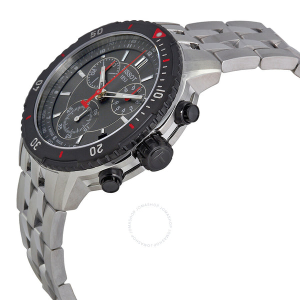 Tissot T-Sport PRS200 Chronograph Black Dial Men's Watch T0674172105100 - The Watches Men & Co #2