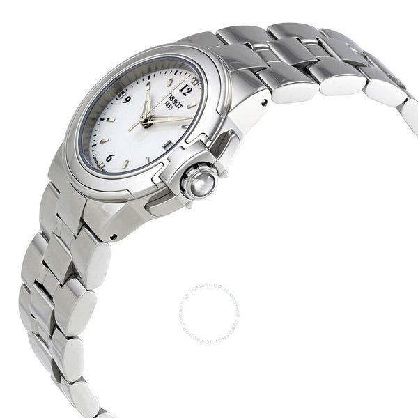Tissot T-Sport White Dial Stainless Steel Ladies Watch T0802101101700 - The Watches Men & Co #2