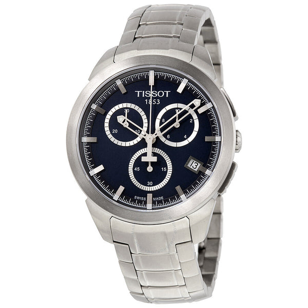 Tissot T-Sport Titanium Chronograph Blue Dial Men's Watch T0694174404100 - The Watches Men & Co